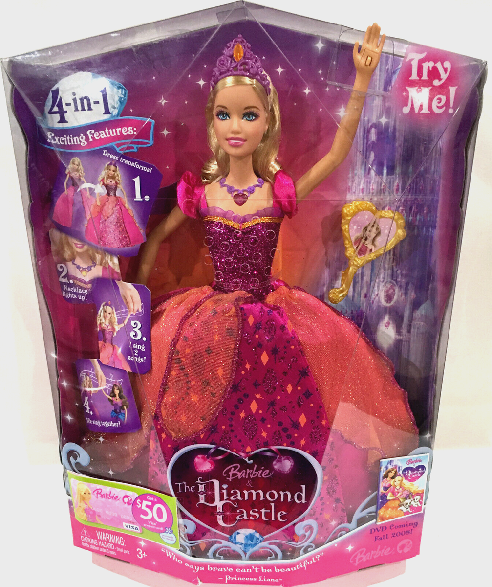 Barbie and the Diamond Castle Liana Singing Doll NIB NRFB M0785