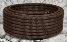 GRIP6 BELT - BROWN 45 INCH / 37 WAIST - 1.1 WIDE for WOMAN / KIDS