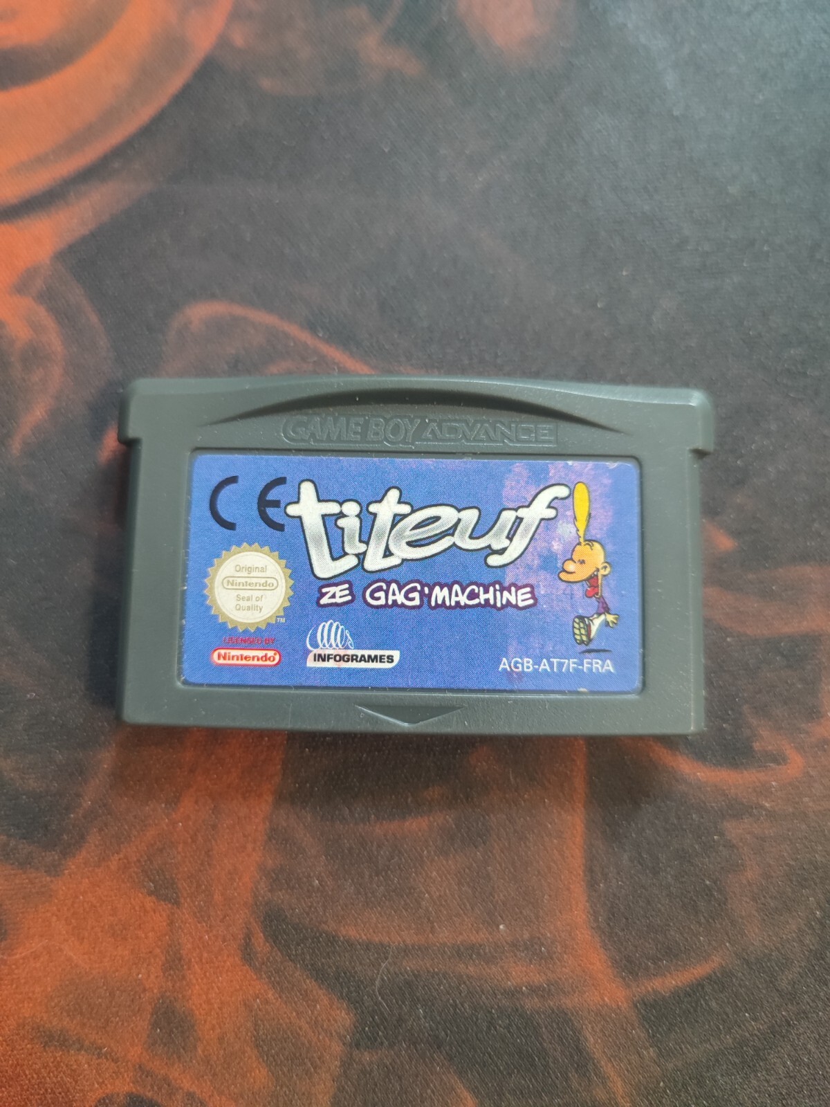 Titeuf Ze Gag Machine - Cartouche Seule FRA - Nintendo GBA Game Boy Advance