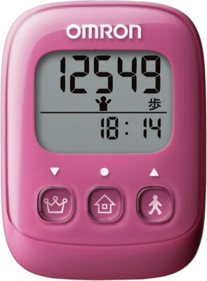 OMRON HJ-325-PK Pedometer Battery Life Displayable light items（Japanese manual！）