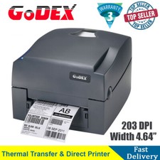 GODEX G500U Thermal Transfer Label Printer for Barcode 203dpi Width of 4 inch