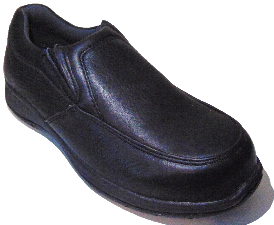 CAROLINA BUILT FOR WORK MENS BLACK THICK LEATHER SHOES  display picture 1