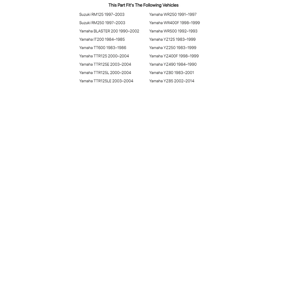 Motion Pro Factory Style Clutch Perch Black For YAMAHA YZ400F 1998-1999 - Image 2 of 2