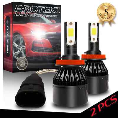 9004 HB1 1800W 270000LM LED Headlight Kit Hi/Lo Beam Bulb White 6000K High Power