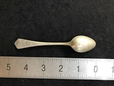 BERNDORF ALPACCA - AUSTRIA  - (1891-1930)  FIVE O'CLOCK SPOON - 4 5/8"