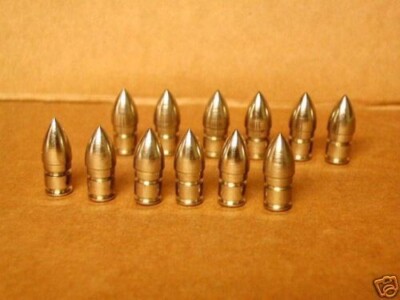 Precision Bullet Target Points for 2216 Aluminum Arrows - 125 gr. - New Dozen