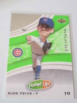 MARK PRIOR 2004 Upper Deck Power Up Insert #65.  CUBS