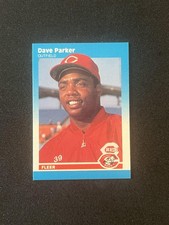 1987 Fleer Classic Miniatures #80 Dave Parker Baseball Card