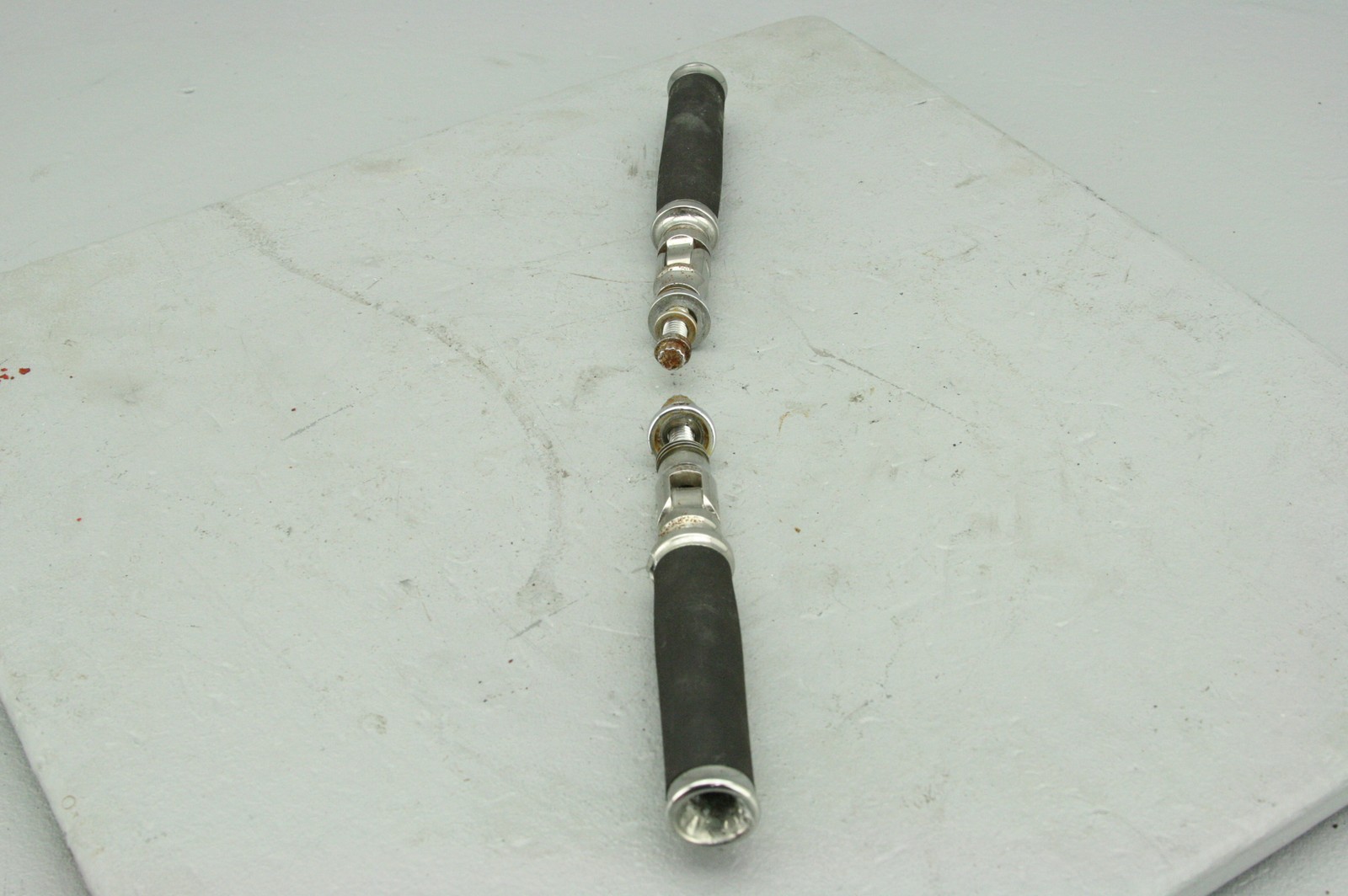 1996 Harley Softail PERFORMANCE MACHINE Back Rear Foot Peg + Mount Bracket #4085