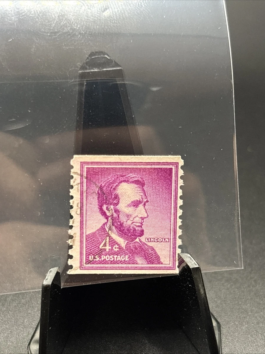 4 Cent Lincoln Stamp In Used Us Stamps (1901-Now) for sale | eBay