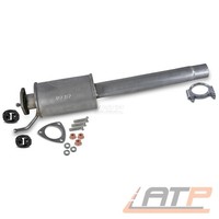 MittelschalldÄMpfer VorschalldÄMpfer FÜR Citroen Jumper 2 2.2 Hdi 100 120 130