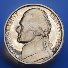 1987-S Jefferson Nickel Gem Proof Deep Cameo US Coin FAST SHIPPING TODAY