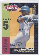 1995 Collector's Choice You Crash the Game Silver Gary Sheffield (July 5th) 1n1