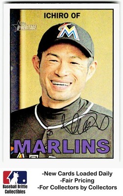 2016 Topps Heritage #132 Ichiro Miami Marlins