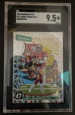 2018 Donruss Optic - Downtown Jimmy Garoppolo #DT-8 SGC 9.5 MT+