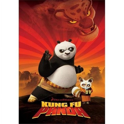 Kung Fu Panda DreamWorks Animated Movie Poster