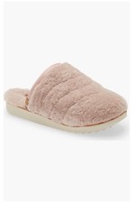 Olukai Pupu Mua Sheepskin Shearling Mule Slippers Pink Sea Salt Size 7