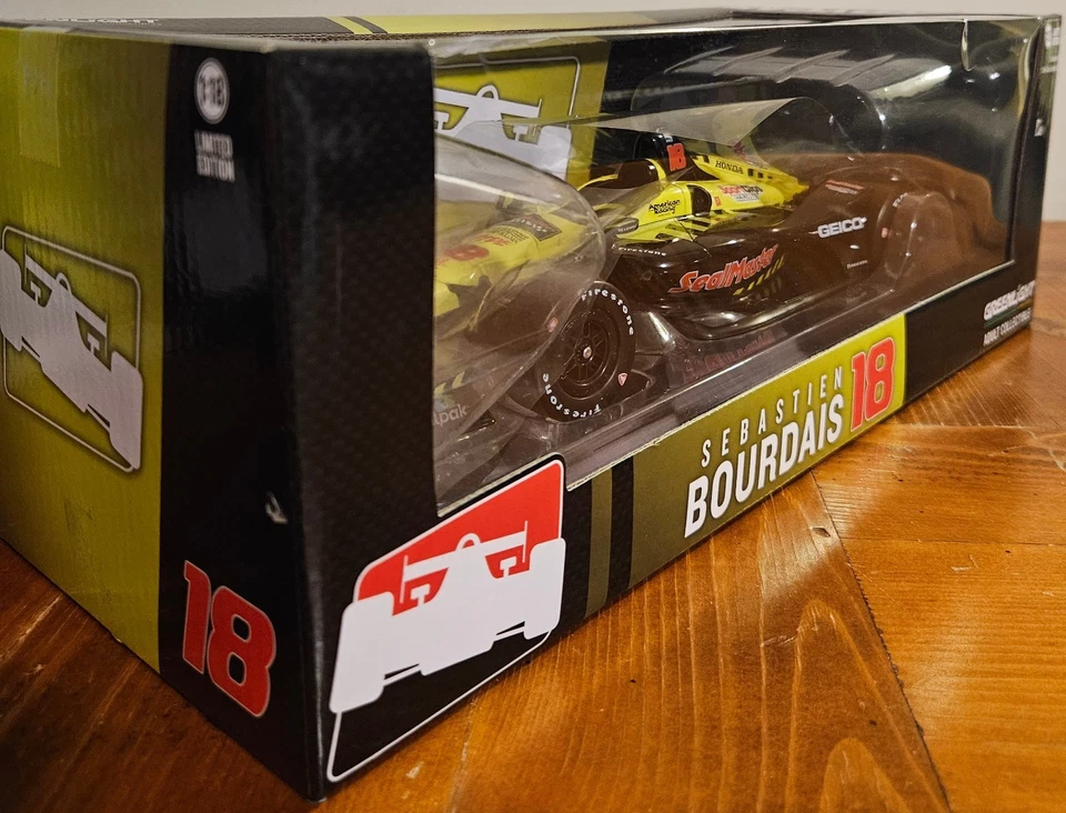 Sebastien Bourdais 2019 #18 "SealMaster" IndyCar 1:18 Diecast Dale Coyne Racing Foto 4 de 4