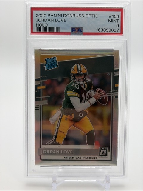 Jordan Love 2020 Panini Donruss Optic Rated Rookie Holo