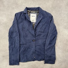 Tommy Hilfiger Denim Blazer Jacket Womens Medium Lined Sports Coat, Navy