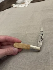 Vintage Boker Tree Brand 125 Year Anniversary Engraved Single Blade Pocket Knife