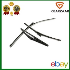 Scheibenwischer + Heckwischer Set Passt für OPEL CORSA D / E 2006-14 3-tlg ABS