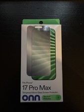 iPhone 17 Pro Max Glass Screen Protector Onn Ultimate protection 9H HARDNESS NEW