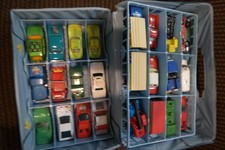 24 Vintage MIXED BRANDS Cars Trucks Case Lot Matchbox Hot Wheels Zee Toys Used