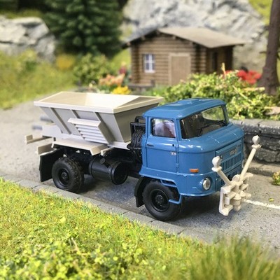 Espewe: IFA L60 D035, Winterdienst mit Schneepflug - BUSCH 95561 - HO 1/87