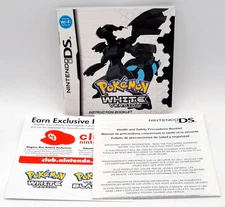 Pokemon White Version Authentic Instruction Manual & PAPERWORK ONLY Nintendo DS