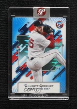 2025 Topps Pristine Blue Pulsar Refractor 14/75 Garrett Crochet #12 0nl7