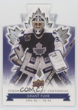 2017 Upper Deck Toronto Maple Leafs Centennial Blue Die-Cut Grant Fuhr HOF 0r6j