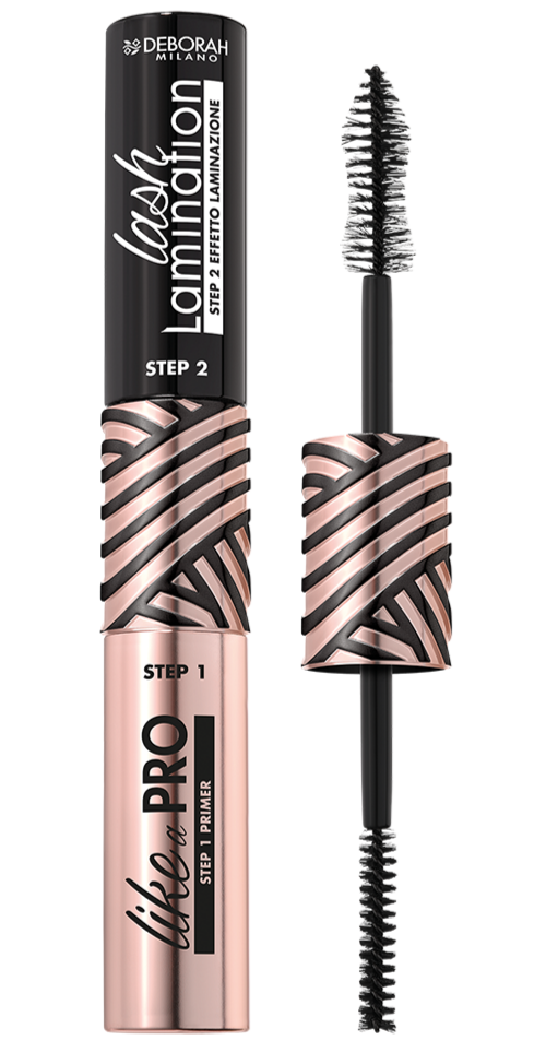 Deborah Nero Like A Pro Lash Lamination Mascara Volume & Laminazione - Immagine 2