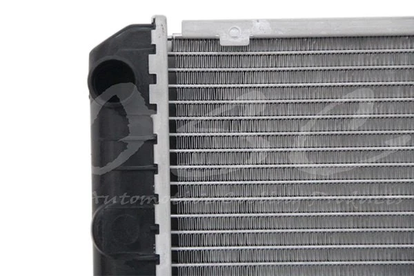For Volvo 240 90-93 Crossflow Engine Coolant Radiator w Transmission Oil Cooler — 第 3/4 张图片