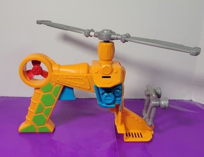 TMNT Half-Shell Heroes Drop Copter Vehicle (No Sled w/Raphael) Works