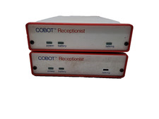 Lot of 2 Cobotyx COBOT Receptionist Communication Robots R-001