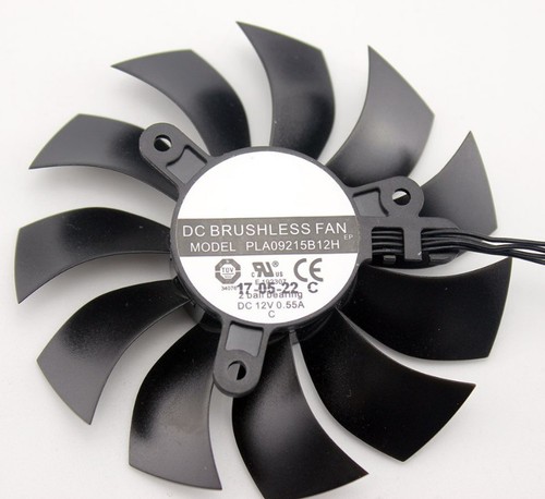 Pair Fans Cooling Fan For EVGA GTX1080TI SC GTX 1080 Ti SC - Afbeelding 3 van 6