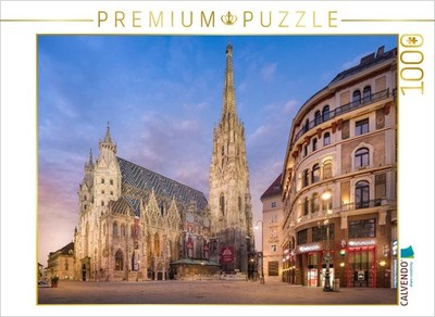 CALVENDO Puzzle Stephansdom | 1000 Teile Lege-Größe 64x48cm Foto-Puzzle für glüc