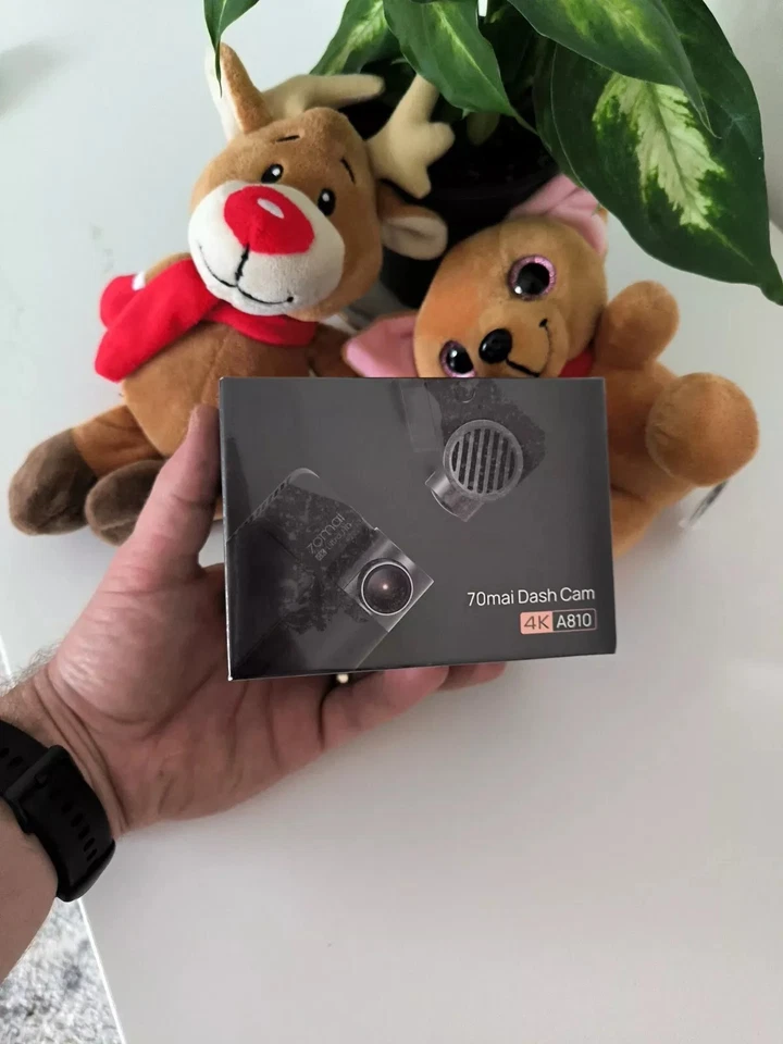 70 Mai Dash Cam A810 4K DVR sigillato GPS il miglior videoregistratore - Immagine 2 di 4