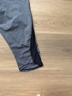 Lululemon Gray Cropped Leggings with Mesh Details Size 10 EUC — photo 6
