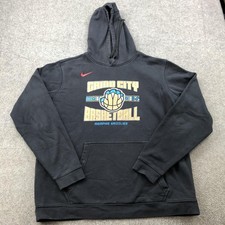 Memphis Grizzlies Hoodie Mens XL Black NBA Basketball Nike Grind City Pullover