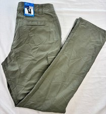Columbia Cloverdale Pants Womens Sz 8 R UPF 30 Trail Omni Wick Cargo Pockets NWT
