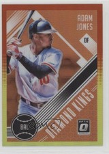 2018 Panini Donruss Optic Diamond Kings Red & Yellow Prizm Adam Jones #25 0g4