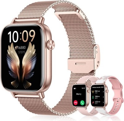 HXQHSTBG Smart Watch for Women (Answer/Make Calls) 1.83'' HD Health Tracker Smart
