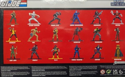 Series 1) G.I. Joe Nano MetalFigs- 1.65