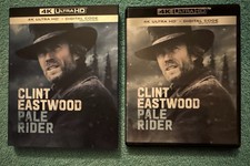 PALE RIDER 4K UHD  Digital w/Slipcover MINT  NEW Other 