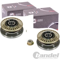 2X A.B.S. Radlager/Radnabe Mit ABS-RING Hinten Passend FüR Renault Safrane | 200