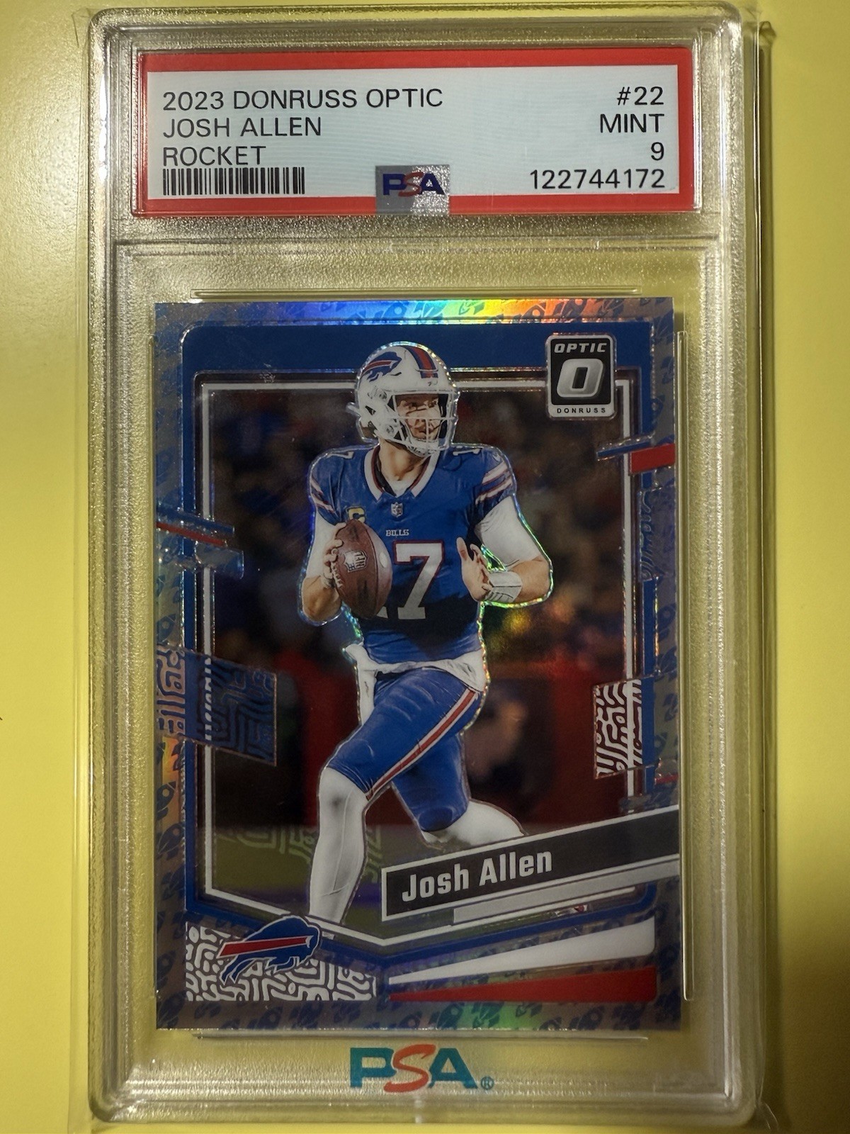 2023 Panini Donruss Optic - Josh Allen #22 Rocket Prizm