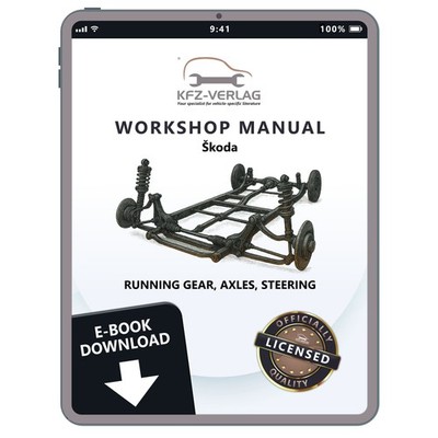 Skoda Karoq type NU 2017-2019 running gear axles steering repair workshop pdf