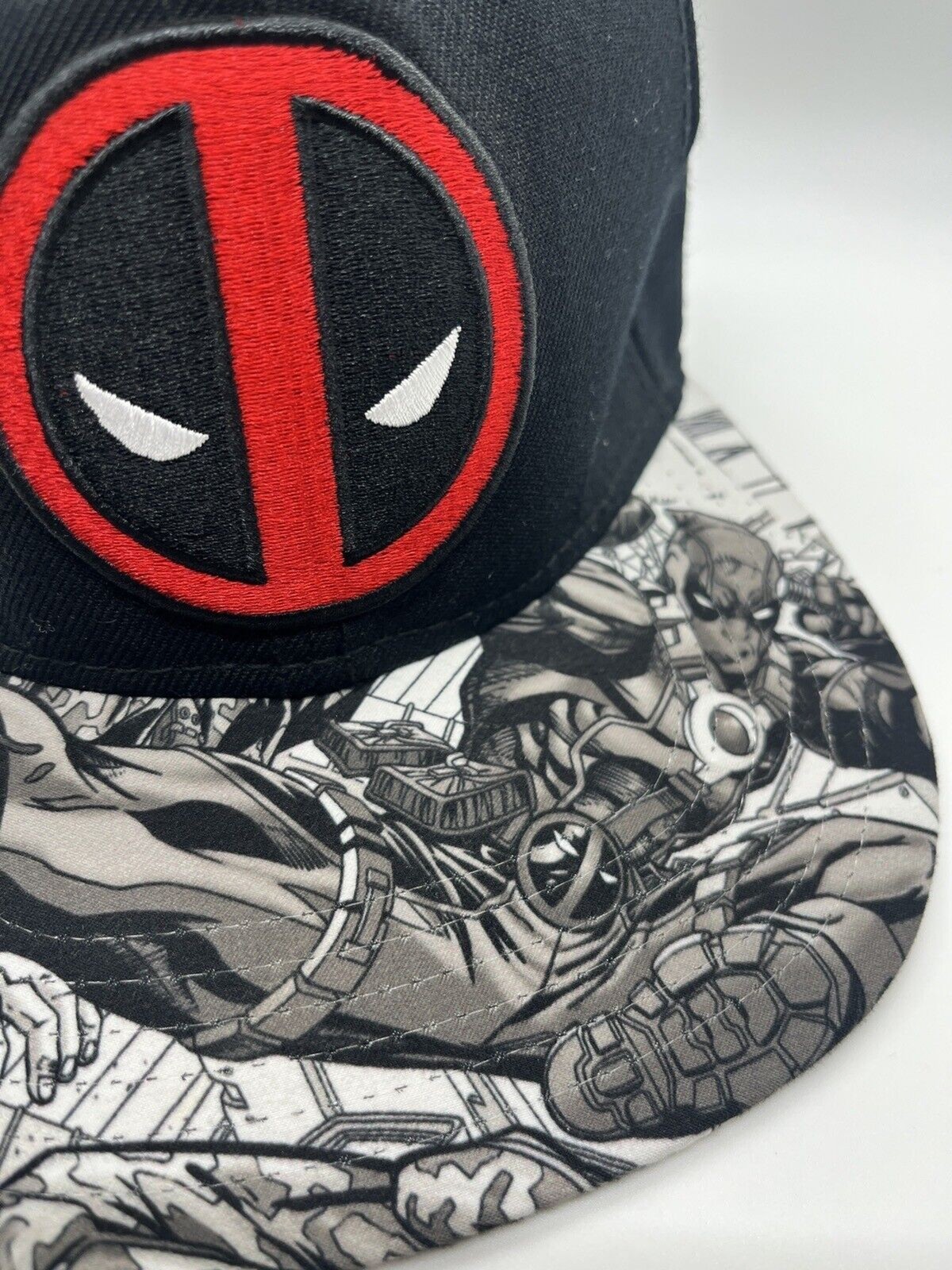 Deadpool Marvel Ball Cap Hat Snapback Baseball - image 4